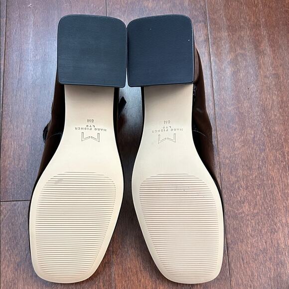 Marc Fisher LTD Nessily Mary Jane Pumps, Black Patent Leather, Size 8 - Picture 15 of 16